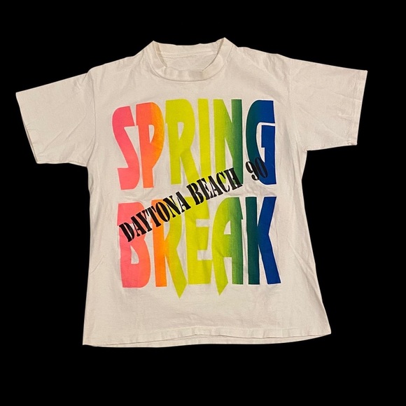 Vintage Spring Break Daytona 1990 T Shirt - Picture 2 of 2